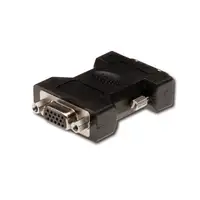 Ewent EC1250 cambiador de género para cable DVI-I 24+5 VGA Negro