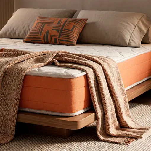 Colchón 105x190cm smartcell visco 18cm reversible antiácaros