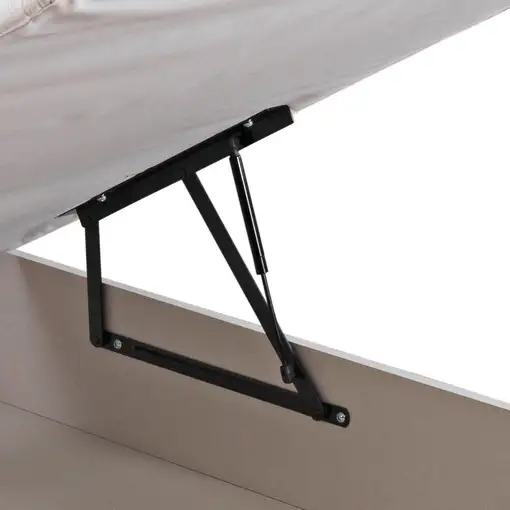 Canapé 140x200cm royal sleep space bed blanco montaje incluido