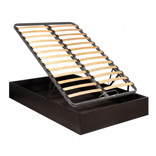 Canapé somier 80x200cm royal sleep wengué montaje incluido