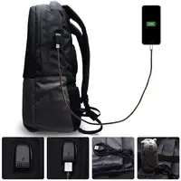 Ewent EW2529 maletines para portátil 43,9 cm (17.3'') Mochila Negro