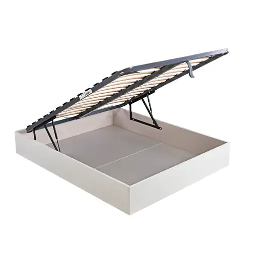 Canapé somier 105x200cm royal sleep blanco montaje incluido Canapé somier 105x200cm royal sleep blanco montaje incluido