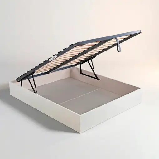 Canapé somier 105x200cm royal sleep blanco montaje incluido