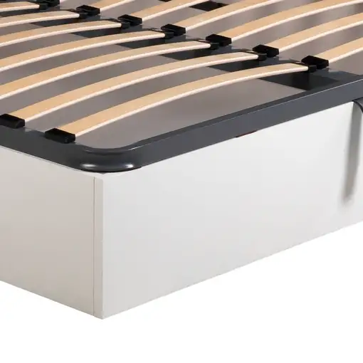 Canapé somier 105x200cm royal sleep blanco montaje incluido