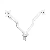 TooQ DB4132TNR-W soporte para monitor 81,3 cm (32'') Escritorio Blanco