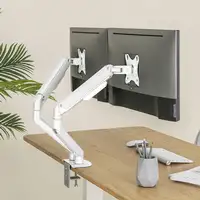 TooQ DB4132TNR-W soporte para monitor 81,3 cm (32'') Escritorio Blanco
