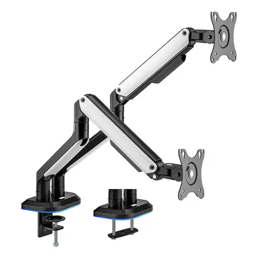 AISENS Soporte De Mesa RGB Gaming Contrapeso Giratorio E Inclinable Para Monitor/T