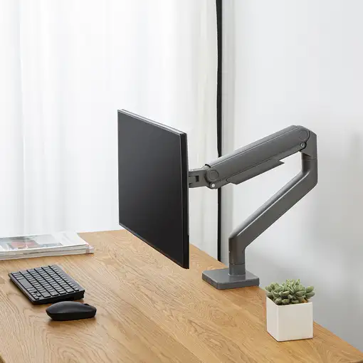 Ewent EW1529 soporte para monitor 124,5 cm (49'') Escritorio Plata