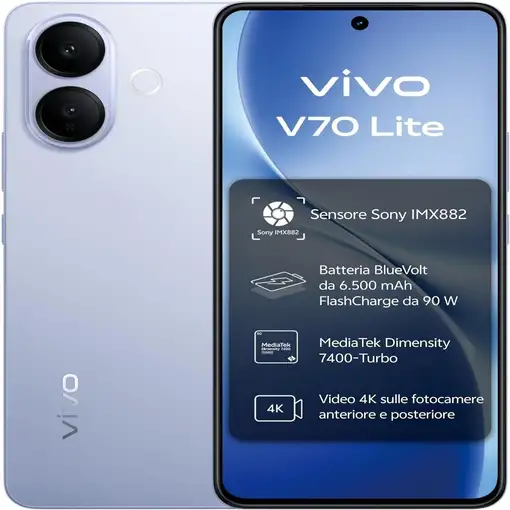 Smartphone V 6 + 256GB Azul VIVO