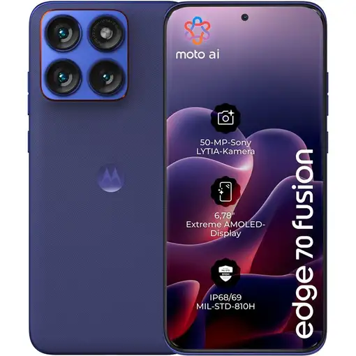 Smartphone edge 8 + 256GB Violeta edge 70 fusion MOTOROLA