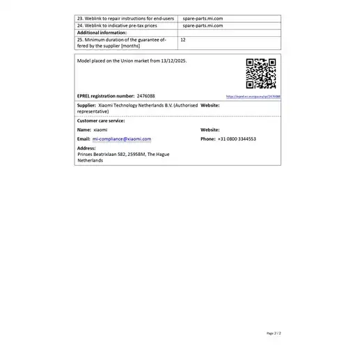 Smartphone Redmi 12 + 512GB Púrpura XIAOMI