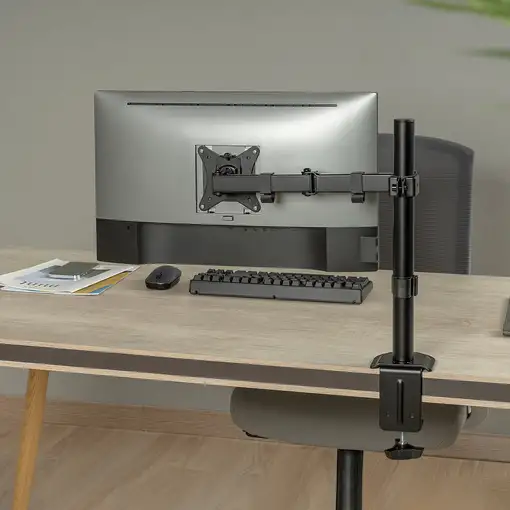 AISENS Soporte de Mesa ECO Giratorio e Inclinable para Monitor/TV 9Kg (3 Pivotes,