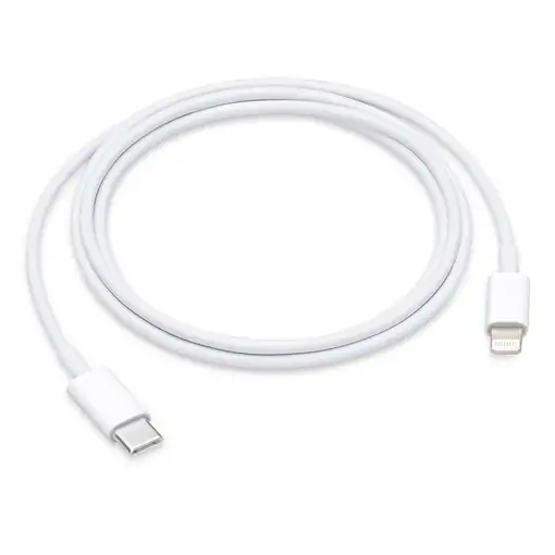 Apple MX0K2ZM/A cable de conector Lightning 1 m Blanco Apple MX0K2ZM/A cable de conector Lightning 1 m Blanco