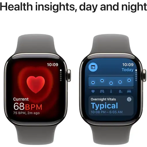 Apple Watch Series 10 OLED 46 mm Digital 416 x 496 Pixeles Pantalla táctil 4G Tita