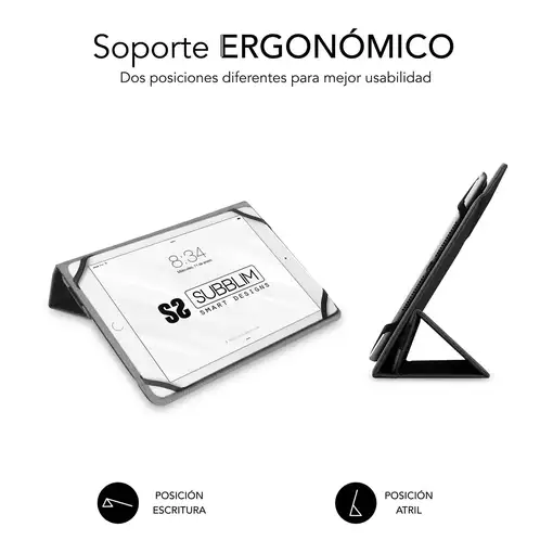 Funda Tablet Universal Freecam Case 9.6\11\  Negro