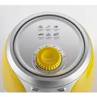 Ariete 4615/00 Sencillo 2 L Independiente 1000 W Freidora de aire caliente Plata,