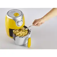Ariete 4615/00 Sencillo 2 L Independiente 1000 W Freidora de aire caliente Plata,
