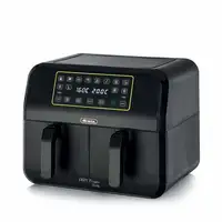 Ariete 4623/00 Doble 8 L 1700 W Freidora de aire caliente Negro