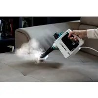 Ariete 4137/00 Limpiador a vapor portátil 0,25 L 1050 W Negro, Turquesa, Blanco