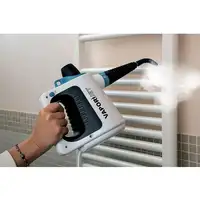 Ariete 4137/00 Limpiador a vapor portátil 0,25 L 1050 W Negro, Turquesa, Blanco