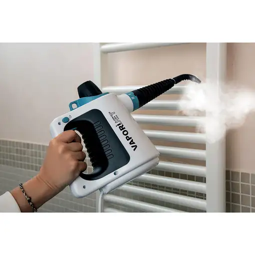 Ariete 4137/00 Limpiador a vapor portátil 0,25 L 1050 W Negro, Turquesa, Blanco