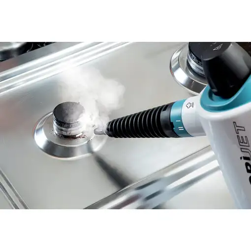 Ariete 4137/00 Limpiador a vapor portátil 0,25 L 1050 W Negro, Turquesa, Blanco