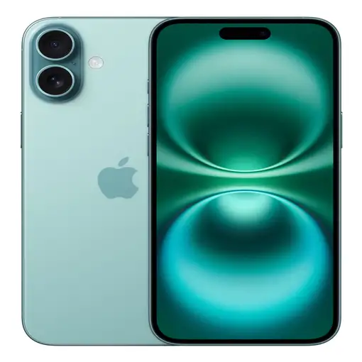 Apple iPhone 16 Plus 17 cm (6.7") SIM doble iOS 18 5G USB Tipo C 256 GB Verde azul