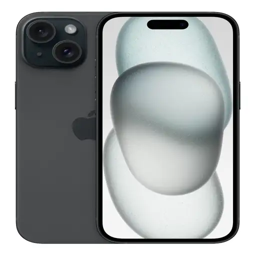 Apple iPhone 15 15,5 cm (6.1") SIM doble iOS 17 5G USB Tipo C 256 GB Negro Apple iPhone 15 15,5 cm (6.1") SIM doble iOS 17 5G USB Tipo C 256 GB Negro