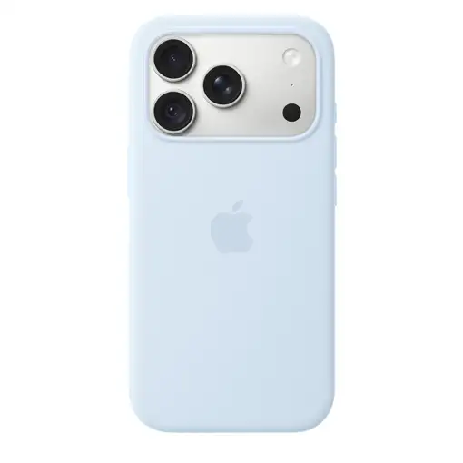 Apple Funda de silicona con MagSafe para el iPhone 18 Pro - Azul fresco