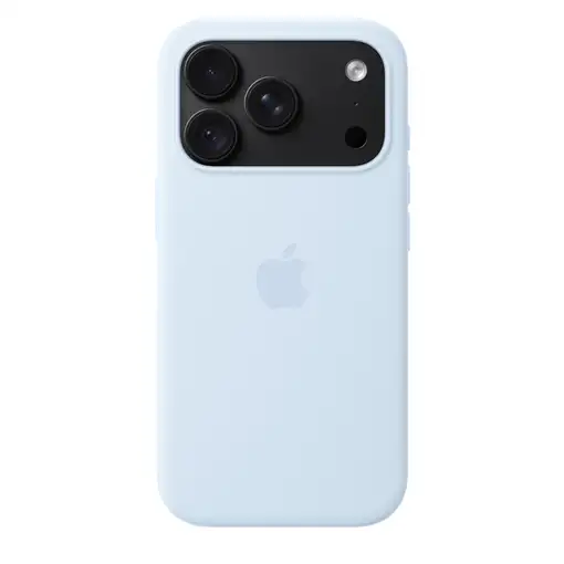 Apple Funda de silicona con MagSafe para el iPhone 18 Pro - Azul fresco