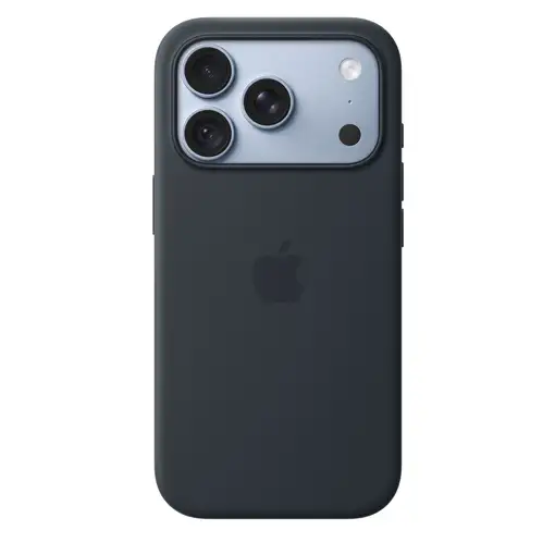 Apple Funda de silicona con MagSafe para el iPhone 18 Pro - Azul marino
