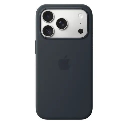 Apple Funda de silicona con MagSafe para el iPhone 18 Pro - Azul marino