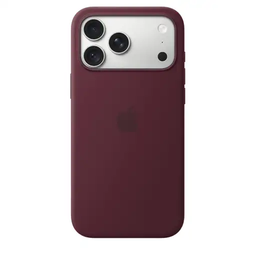 Apple Funda de silicona con MagSafe para el iPhone 18 Pro Max - Burdeos