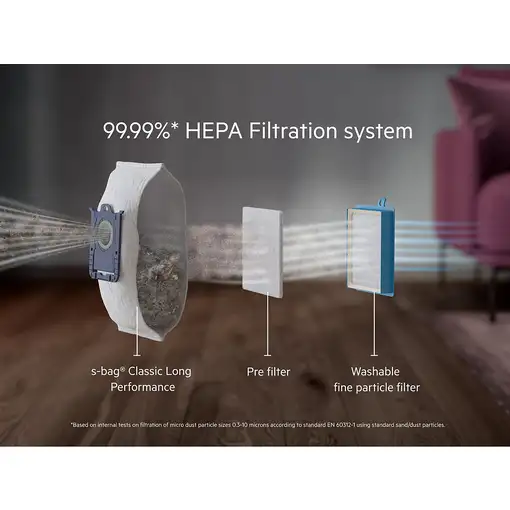 Aspiradora cilíndrica Secar 850 W Bolsa para el polvo  AB61C2DB 3,5 L AEG