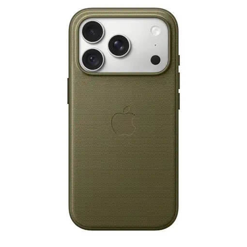 Apple Funda de trenzado técnico con MagSafe para el iPhone 18 Pro - Verde oliva Apple Funda de trenzado técnico con MagSafe para el iPhone 18 Pro - Verde oliva