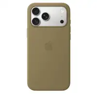 Apple Funda de silicona con MagSafe para el iPhone 18 Pro Max - Verde oliva Apple Funda de silicona con MagSafe para el iPhone 18 Pro Max - Verde oliva