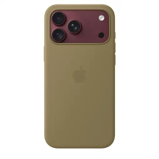 Apple Funda de silicona con MagSafe para el iPhone 18 Pro Max - Verde oliva