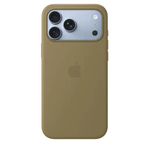Apple Funda de silicona con MagSafe para el iPhone 18 Pro Max - Verde oliva