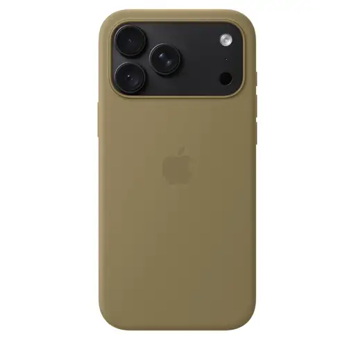 Apple Funda de silicona con MagSafe para el iPhone 18 Pro Max - Verde oliva