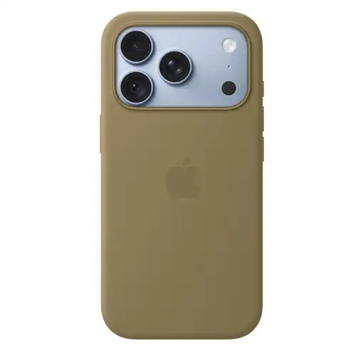 Apple Funda de silicona con MagSafe para el iPhone 18 Pro - Verde oliva