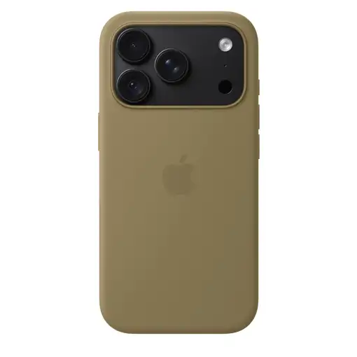 Apple Funda de silicona con MagSafe para el iPhone 18 Pro - Verde oliva