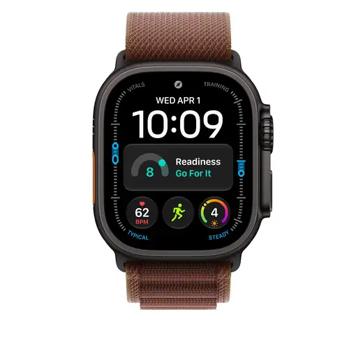 Apple Correa Loop Alpine burdeos (49 mm) - Talla L - Titanio negro