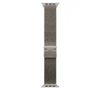 Apple Pulsera Milanese Loop en titanio natural (49 mm) - Talla L