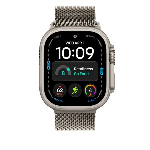 Apple Pulsera Milanese Loop en titanio natural (49 mm) - Talla L
