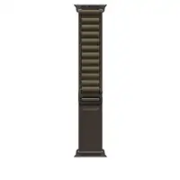 Apple Correa Loop Alpine oliva oscuro (49 mm) - Talla M - Titanio negro