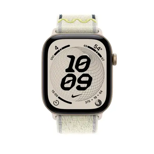 Apple Correa Loop Nike Sport color tiza cálido (46 mm)