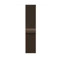 Apple Pulsera Milanese Loop en bronce oscuro (46 mm) - Talla M/L