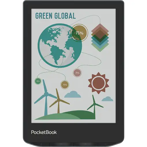 PocketBook Verse Pro Color lectore de e-book Pantalla táctil 16 GB Wifi Negro, Azu