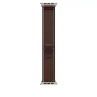 Apple Correa Loop Trail ocre fuerte (49 mm) - Talla S/M - Titanio natural