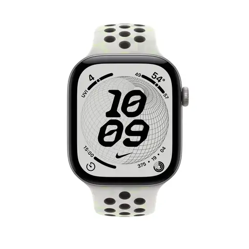 Apple Correa Nike Sport blanco esencial (46 mm) - Talla S/M